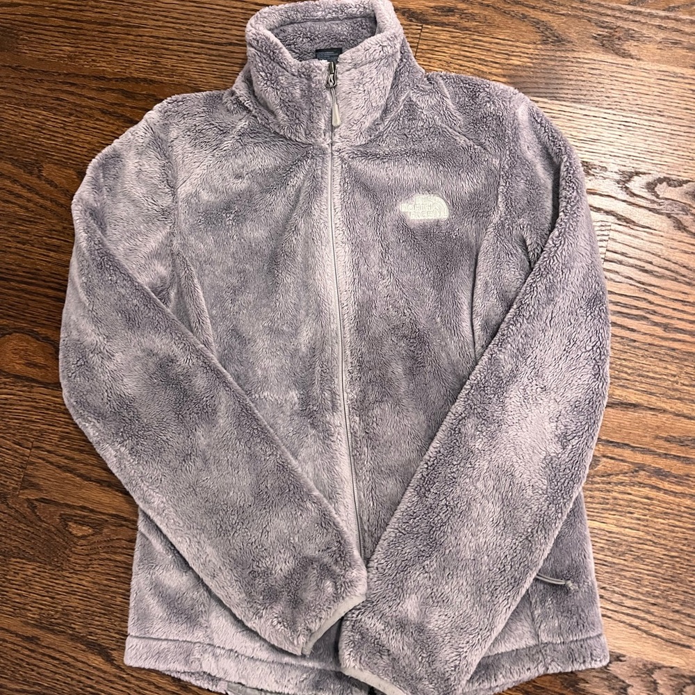 The North Face Light Gray Fleece Jacket
